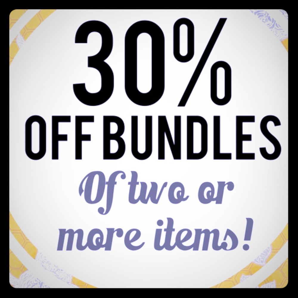 Surprise!!!! 30% off Bundles for this week only!!
